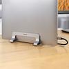 Vertical Stand Holder for MacBook Laptop Tablet Aluminum Silver