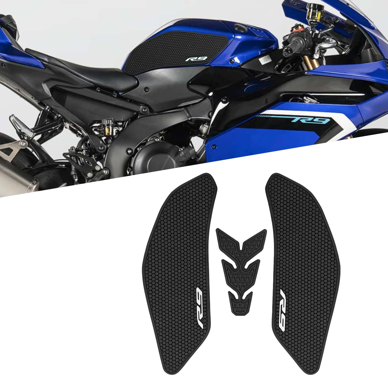 ДЛЯ YZF-R9 2025 2024 2023 R9 Мотоцикл Наклейка на бак Мотоцикл Наклейка Топливо