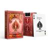 BICYCLE Playing Cards, High-End Luxury Gold-Stamped Cards, Ni Jin Series, Fairy Green, 1 Deck