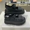 Sandali romani da donna con scarpe ottiche astronomiche, casual e comodi, suola spessa, rialzo, estate, 2026