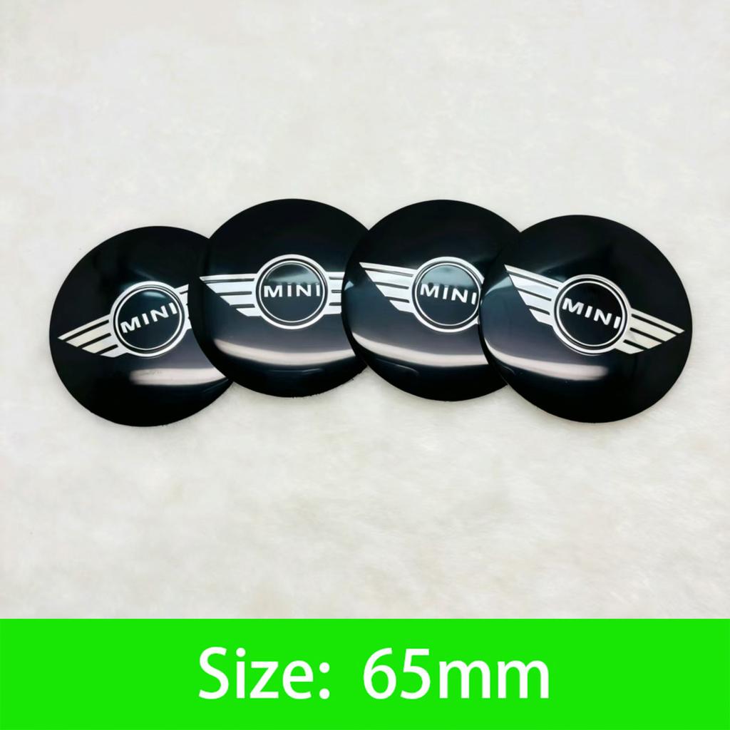 Car Emblem Wheel Hub Cover Sticker Accessory For BMW Mini Works Cooper F54 F55 F56 F57 F60 R50 R52 R53 R55 R56 R57 R58 R59 R60