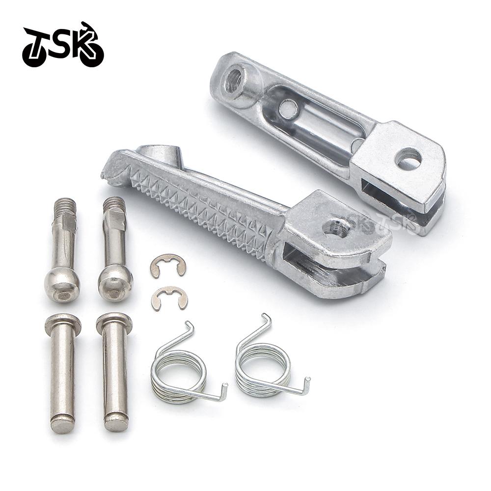 Front Footrest Foot Peg For YAMAHA YZF R125 R25 R3 MT125 MT25 MT03 MT09 FZ09 MT10 MT07 FZ6 XJ6 Motorcycle Rider Foot Rests Pedal