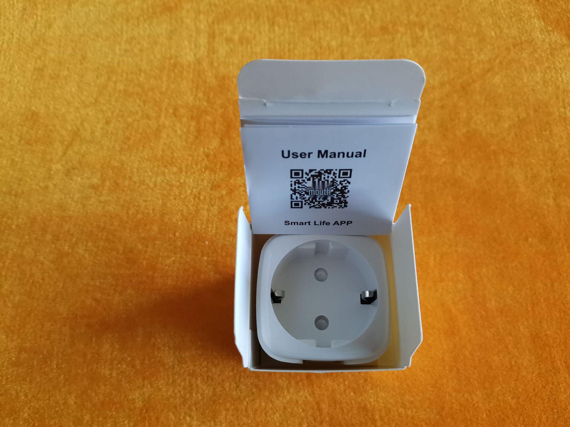 

Smart WiFi Socket with Power Metering, 16A European Standard