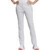 Adidas Zipper Solid Color Logo Mid Waist Straight Loose Casual Pants Women Pants White HB3615