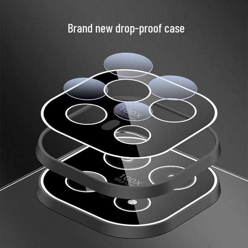 Applicable IQOO15 Aluminum Alloy Frosted Lens Case: Full-Coverage, Anti-Fall Protective for Men