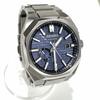 [USED]Mint Condition SEIKO Astron Nextar SBXD013 Solar GPS Satellite Radio Controlled Titanium Dial Crystal Box Pattern Blue-Gray