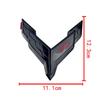 Emblème de Voiture ABS 3D Autocollant Coffre Arrière Capot Avant Badge de Remplacement Décoration Extérieure Pour Corvette C5 C6 C7 C8