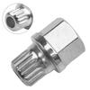 Wheel Lock Lug Heavy Duty and Reliable 32/16PT Hollow Car Anti Theft Wheel Lock Lug Nut Screw Removal Key for BMW