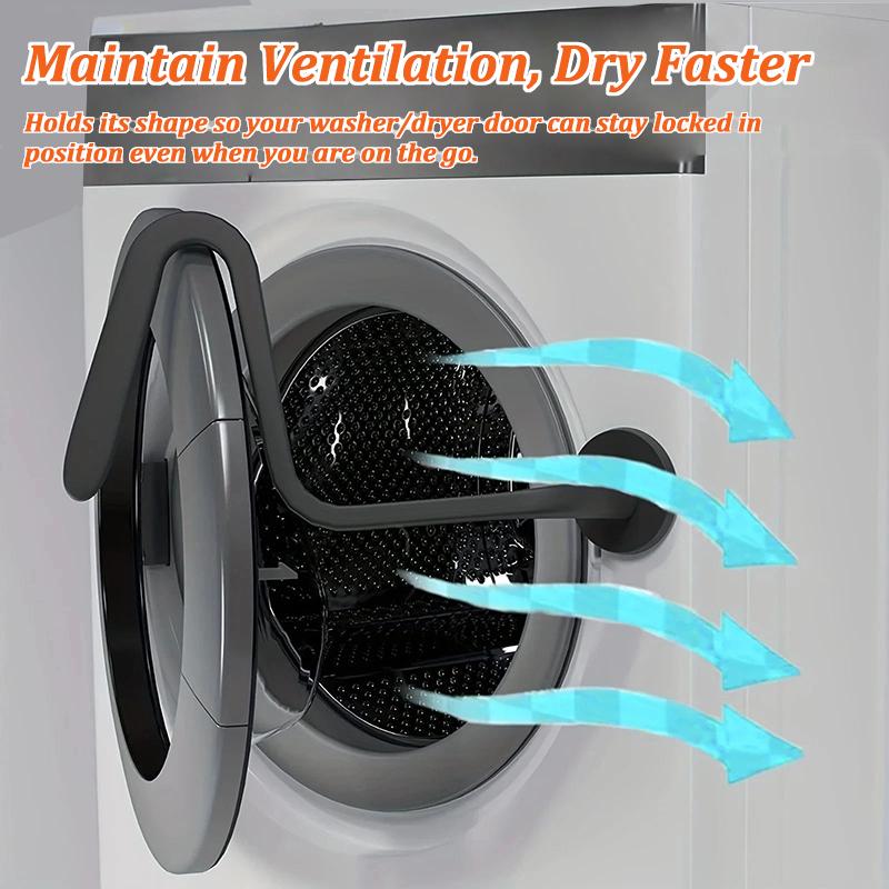 Silicone Washer Door Prop Magnetic Washing Machine Door Holder Keep Washer Door Open Drying Machine For Home