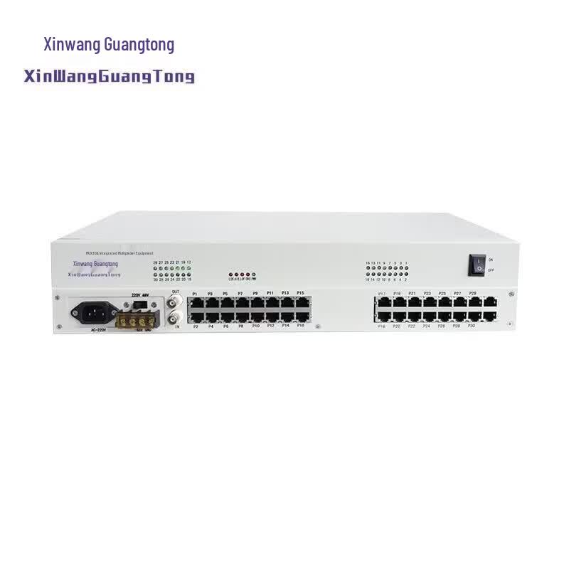 XW E1 Multi-Service Fiber Optic Multiplexer