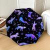1pc Galaxy Cats Pattern Umbrella Design Automatic Opening and Closing Umbrella, High-quality Travel Umbrella,  C1128160