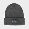 LOOKING4U On the Moment Lettering Beanie C3 Gray