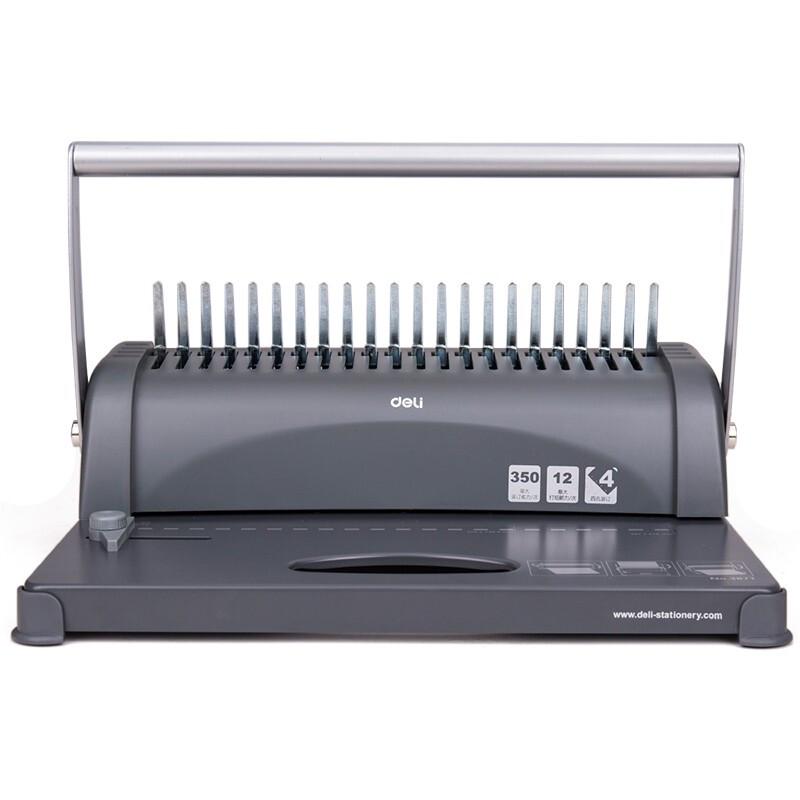 Deli 3871 A4 Manual Comb Binding Machine