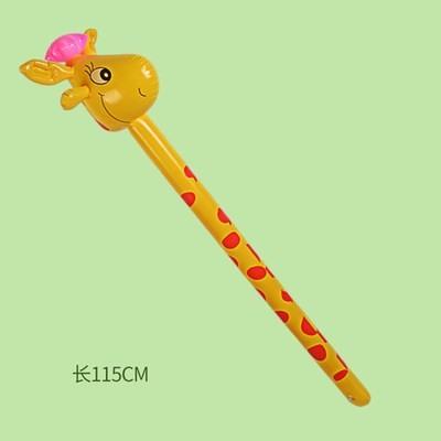 3Pcs Inflatable Rod Pvc Inflatable Animal Balloon Children'S Inflatable Toy Animal Rod Inflatable Animal Rod