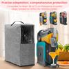 Slushie Machine Cover Foldable Slushy Maker Dust Cover with Side Pockets Frozen Yogurt Maker Cover for Model FS301C/FS301/FS299