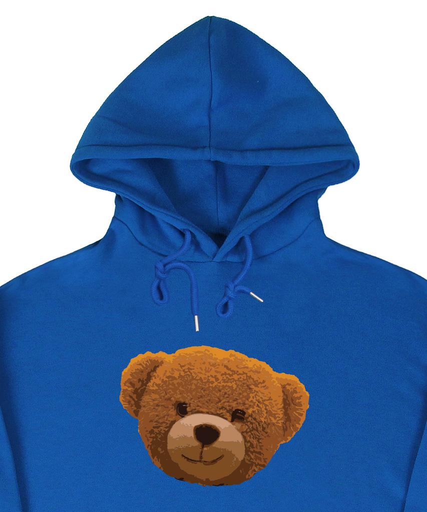 [Unisex] Big Of Bear Hoodie_Cobalt Blue