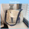 Stylish Large Capacity Canvas Tote Bag For Women Versatile Fashionable Shoulder Bag