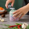 Multifunctional Vegetable Chopper Small Food Processor Manual Hand-Cranked Food Chopper Mincer Tool Garlic Kitchen Items