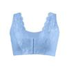 Women's Plus Size Underwear Sexy Push Up Bras Wireless Front Closure Brassiere Deep V Lace Bra Tops Thin Cup Sexy Lingerie