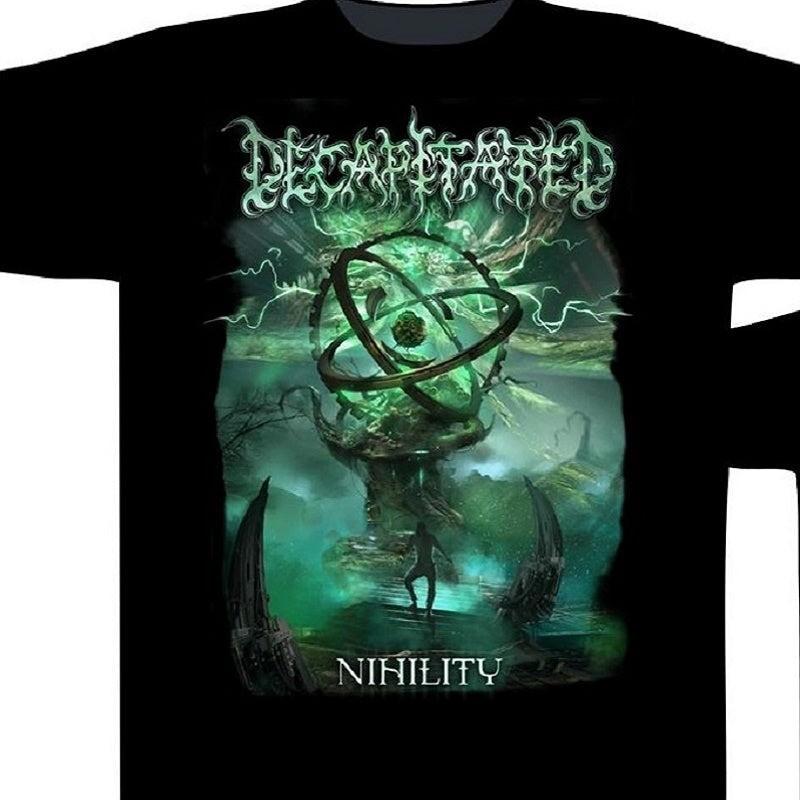New Decapitated Band Nihility Short Sleeve Black S5XL Shirt HL054 Unisex T-Shirt S