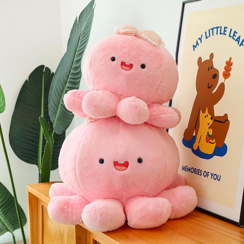 Cute Octopus Pillow Large Octopus Doll Cute Funny Toy Bedside Cushion