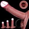 Real Veins Soft Penis Sleeve Penis Extender Liquid Silicone Condoms Delay Ejaculation Sex Toys For Men Dick Enlargement Longer