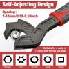 GOLD DEER Pipe 215mm Universal Magic Spanner with Quick Power for Auto Repair and Home Plumbing and Plumbing Fits Steel Self-Adjusting Wrench,