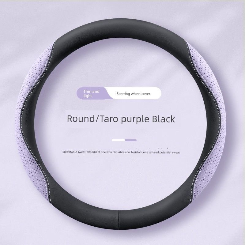 Haval Car Steering Wheel Cover H6 H2 H5 H7L H4 M6 Special Handle Cover for All Seasons, Non-Slip, Sweat-Absorbent, for Women