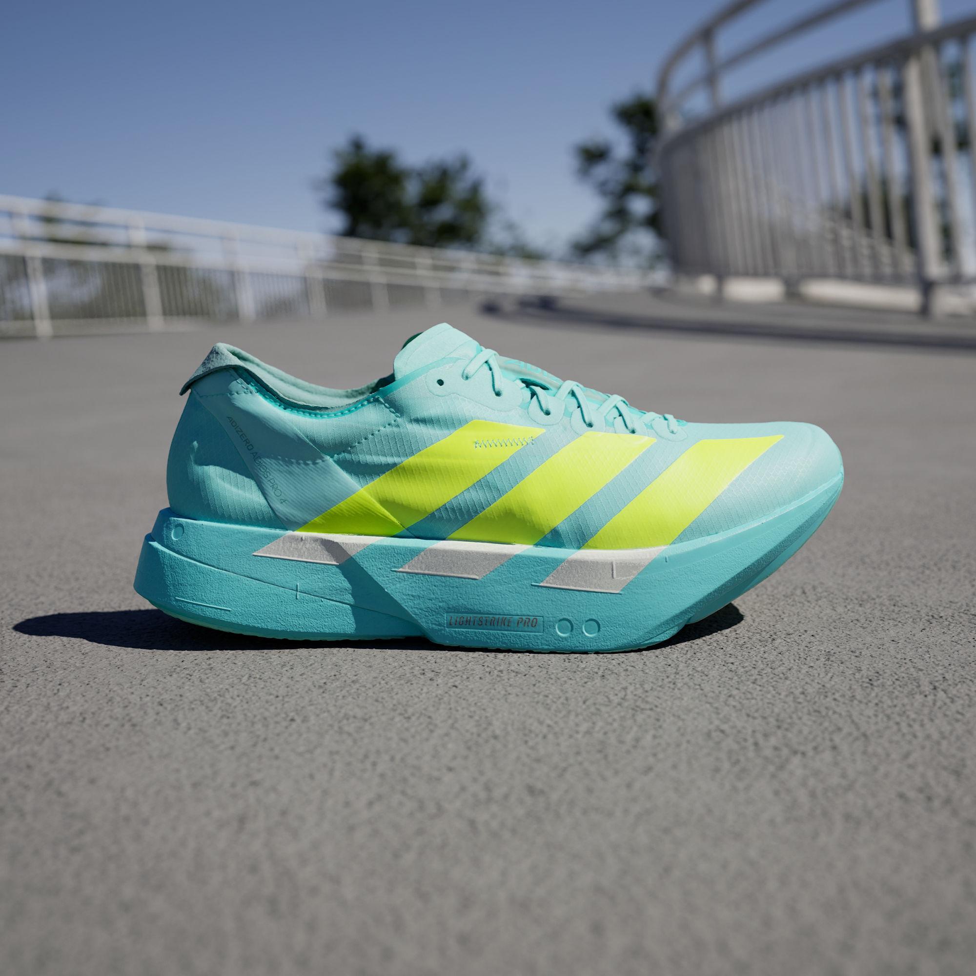

adidas Adizero Adios Pro 4 Flash Aqua Lucid Lemon 41
