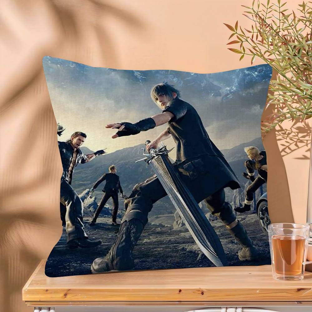 

FFinal Fantasy TTafa Cloud Sephiroth Game Pillow Cover Kids Bedroom Wild Party Decor Pillowcase kid Birthday 30x30 cm