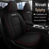 2023 Sylphy Full Surround Linen Seat Cover for All Seasons - 5-Seat Special Edition