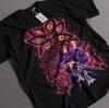 Demon Slayer Anime Kokushibo Sanemi Printed T Shirt Men's and Women's T Shirt Men's Top Sports T Shirt Men's T Shirt Summer Tee