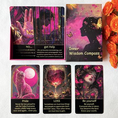 MUILKVY Beginner's Oracle Cards, Energy Healing, Soul Truth Revealing, Clear Karma Cards