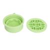 2 in 1 Makeup Brush Cleaning Mat with Brush Drying Rack Folding Space Saving Cosmetic Brush Cleaner Bowl