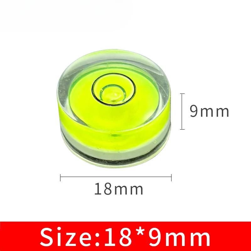 Mini Präzisions-Wasserwaage Blase Grün nivel de bolha livella mit Montagelöchern Hochpräzise Messung Horizontale DIY Home