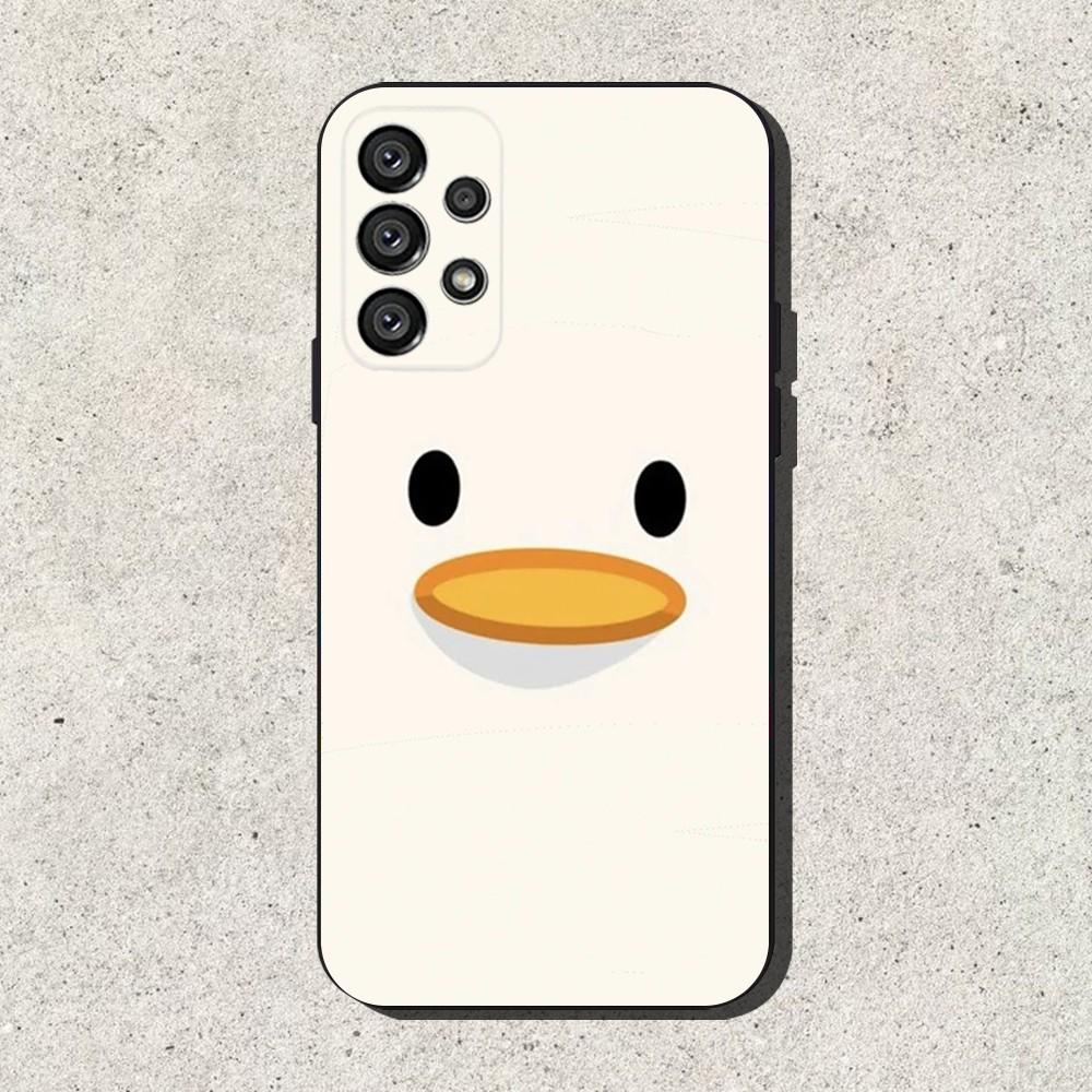 Funny D-DucK Goose Meme Phone Case For Samsung S25,S24,S21,S22,S23,S30,Ultra,S20,Plus,Fe,Lite,Note,10,9,5G Black Cover