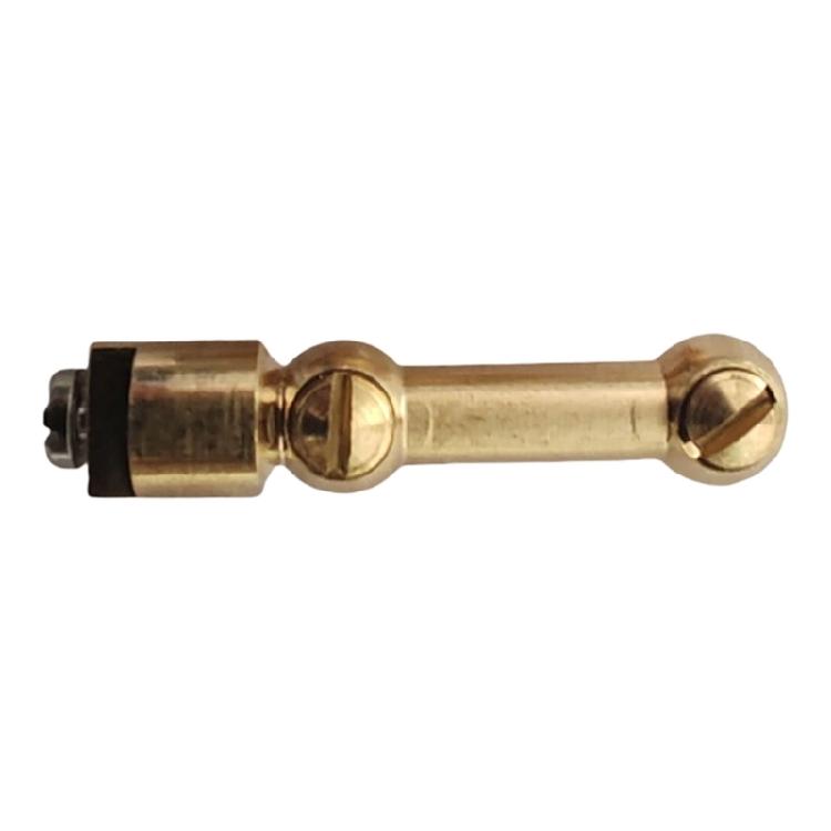 Saxophone Key Adjustment Screw Brass Saxophone Key Rod Suitable for Maintenance of Various Models Brass Construction