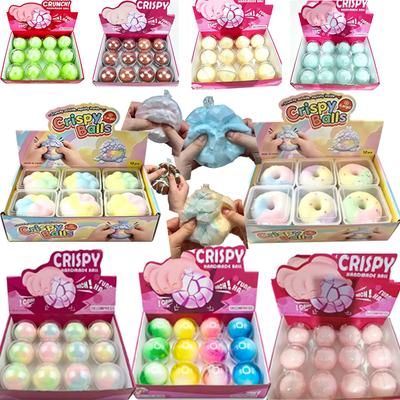 Mehrere Serien Squishy Stressbälle Langsam Rückprallend Wachshaut Knetspielzeug Erwachsenes Ruhiges Sensorisches Fidget Spielzeug Beruhigend Stressabbauend