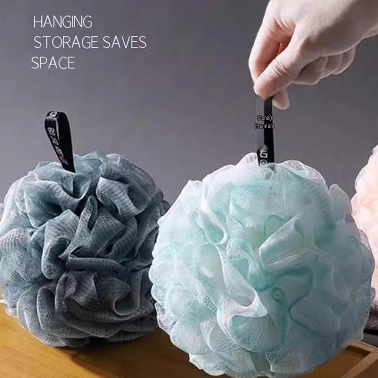 Large Soft Exfoliating Bath Ball for Women - Cute & Durable