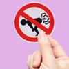 10pcs No Flatulence Multi-Use Stickers Computers Phones Laptops Water Bottles Luggage Skateboards Stickers