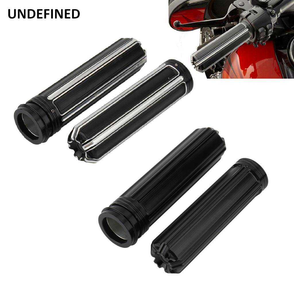 Motorcycle Handle Grips 1'' 25mm Electronic Throttle Handle Bar Grip Hand Grip CNC For Harley Touring Electra Glide Softail