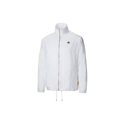 Casual Sports Stand Collar Long Sleeve Jacket Men Jackets White 530608-02