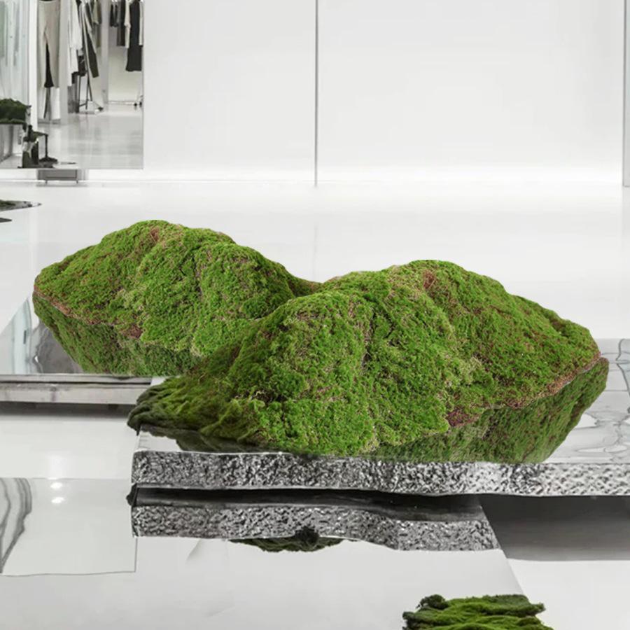 Artificial Green Moss Decor for Indoor Plants and Micro Landscapes