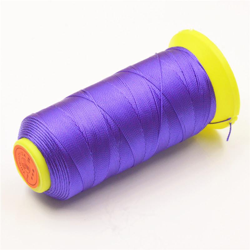 

Бренд Yuqiu, 6-рядный плетеный браслет-ожерелье своими руками, специальные нитки, нитки для швейной машины, профессиональные нитки для кисточек 12 shares фиолетовый