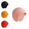 Simple Solid Color Men Casual Warm Knitted Hat With Ear Protection For Winter