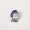 Original Design New Metal Badge Peppa Pig Doraemon Little Zombie Japanese Cute Brooch Tide Jewelry
