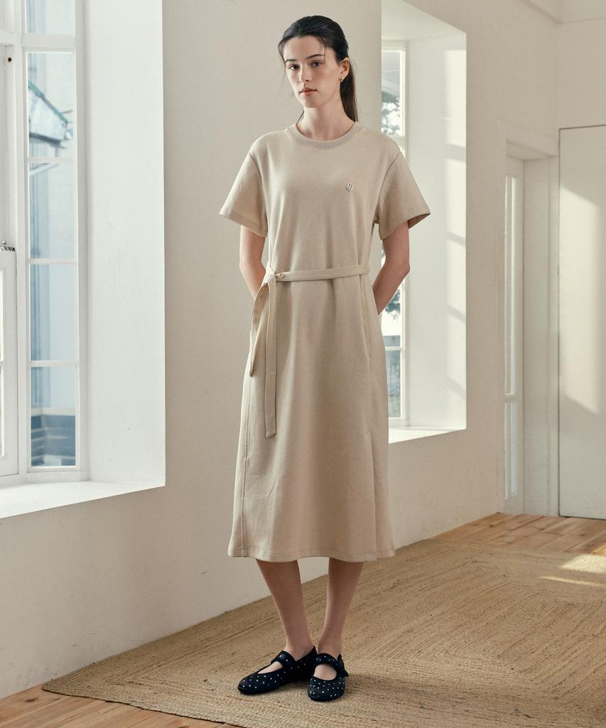 Jucy Judy Belted Jersey Dress J1Op321A