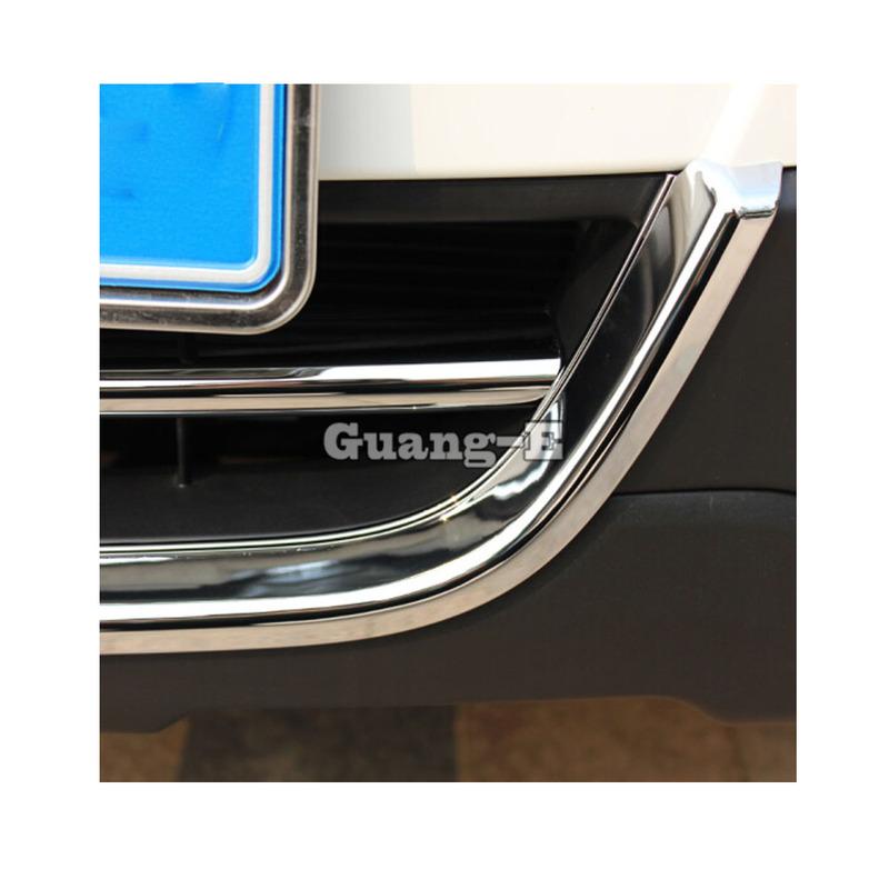 For Suzuki S-cross Scross SX4 2014 2015 2016 2017 Car Body ABS Chrome Trim Front Head Racing Grid Grill Grille Panel Frame Stick
