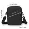 Large Capacity Man Messenger Bag PU Male Crossbody Bag Multifunctional Men's Shoulder Bag  Male