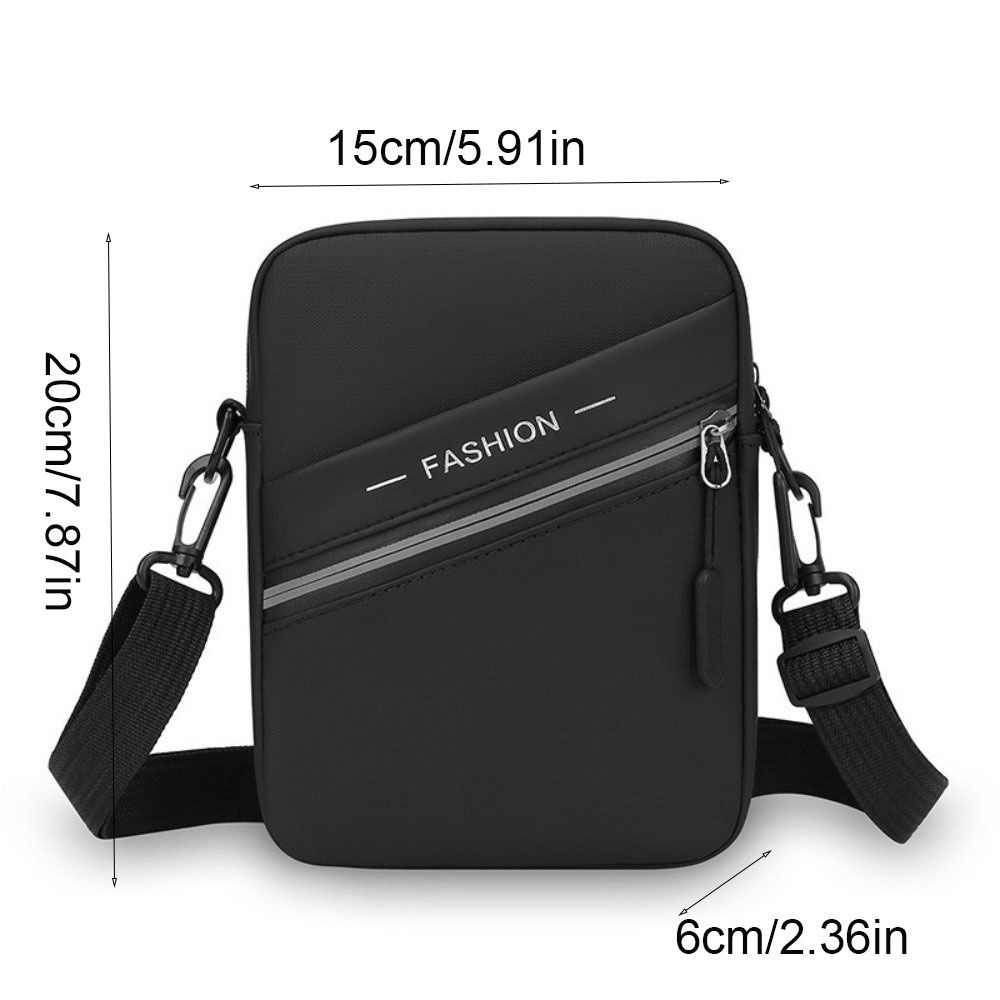 Large Capacity Man Messenger Bag PU Male Crossbody Bag Multifunctional Men's Shoulder Bag  Male